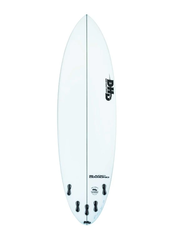 DHD Black Diamond 5'10" Futures Surfboard 2 DHD Black Diamond 5'10" Futures Surfboard - Image 2