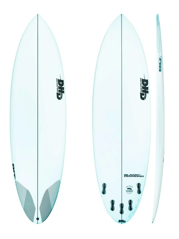 DHD Black Diamond 6'1" Futures Surfboard 5 DHD Black Diamond 6'1" Futures Surfboard - Image 5
