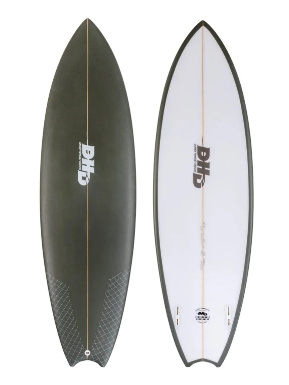 DHD MF Twin 6'0" Futures Surfboard 1 DHD MF Twin 6'0" Futures Surfboard