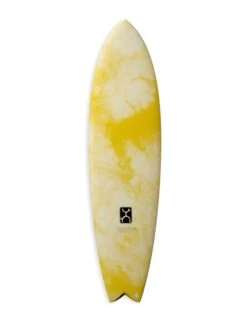 Seaside & Beyond 7'4" Futures Surfboard - Thunderbolt Red