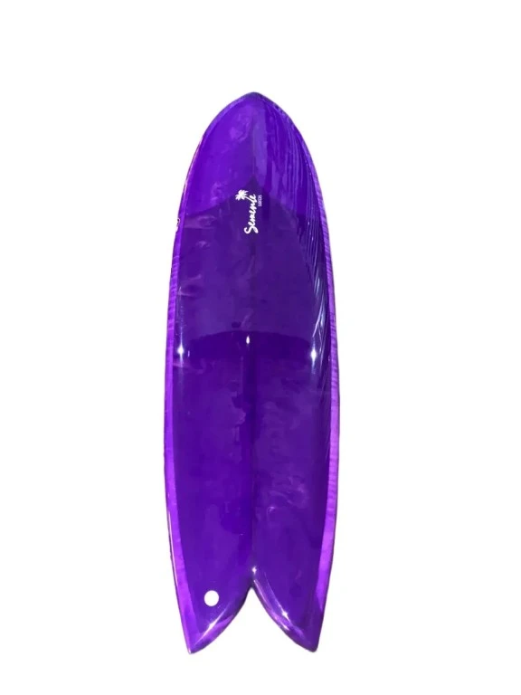 Semente Big Twin Surfboard 6'4" Futures 1 Semente Big Twin Surfboard 6'4" Futures